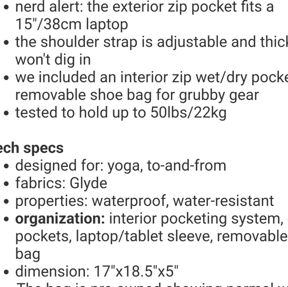 🥰24hr Sale🥰Lululemon bag - Picture 11 of 11